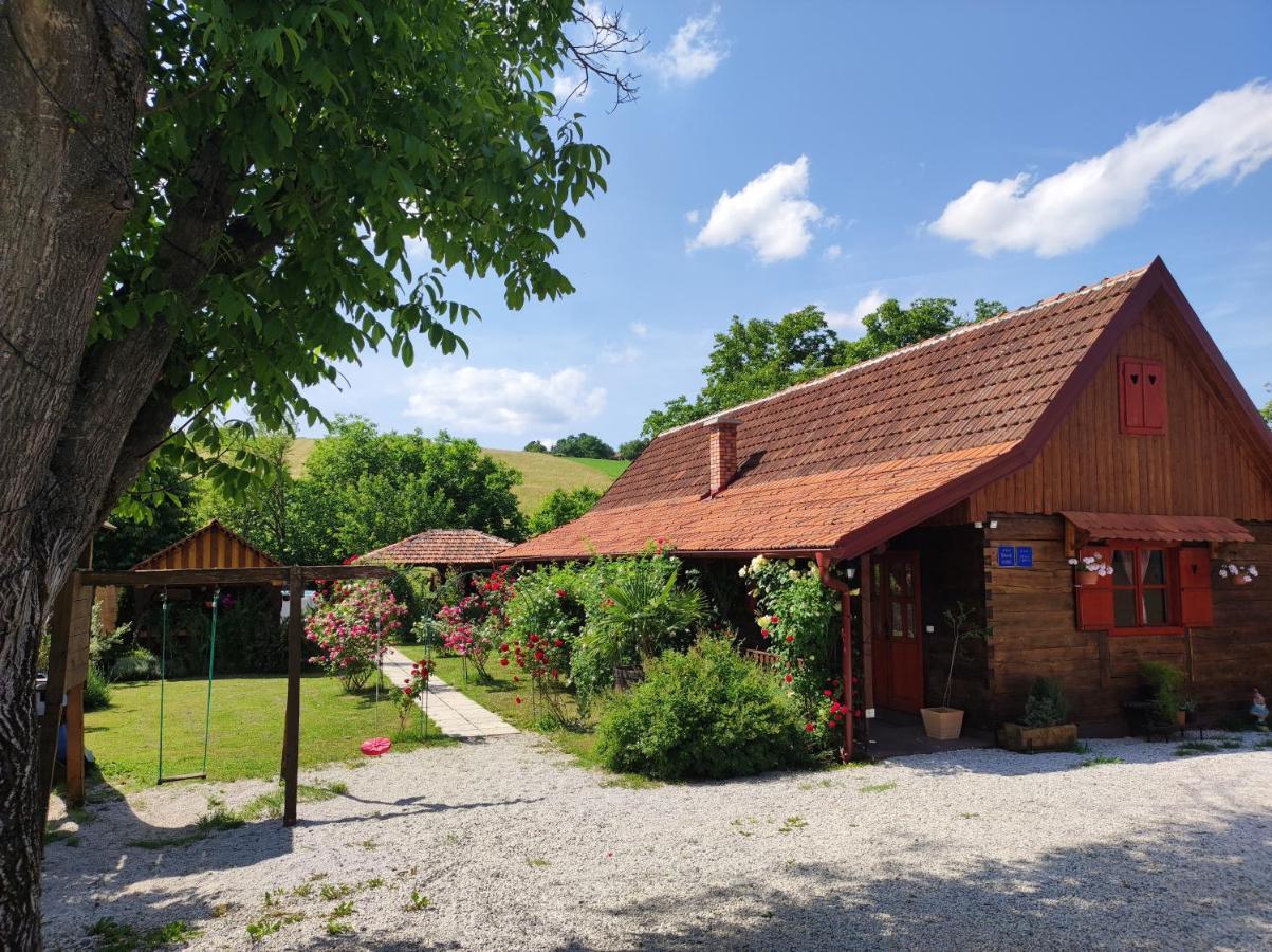 Pod Orehom Drvena Kuca I Sauna Hotel Krapina Exterior foto