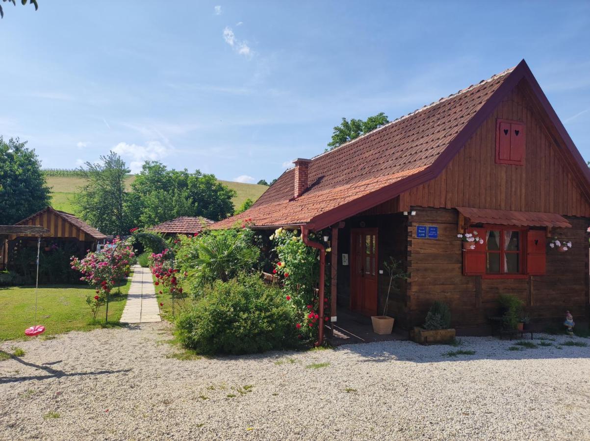 Pod Orehom Drvena Kuca I Sauna Hotel Krapina Exterior foto